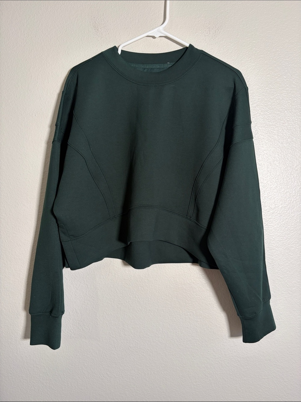 NWT Abercrombie YPB NeoKnit Pullover in Emerald Green - M